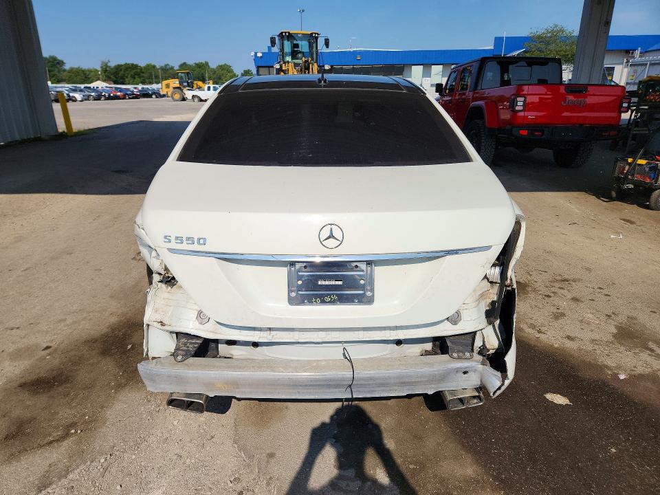 2008 Mercedes-benz S class VIN WDDNG76X38A162246 COPART salvage auction — FRONT END, In - Certificate Of Title, sold $2,781 on 2026-08-10 (photo 6)