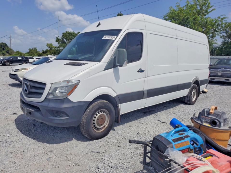 2018 Mercedes-benz Sprinter VIN WD3PE8CD1JP583520 COPART salvage auction — MINOR DENT/SCRATCHES, Fl - Certificate Of Title, sold $4,100 on 2026-07-27 (photo 1)