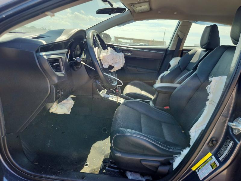 2014 Toyota Corolla VIN 5YFBURHE6EP130833 COPART salvage auction — FRONT END, Tx - Certificate Of Title, sold $1,150 on 2026-07-16 (photo 7)