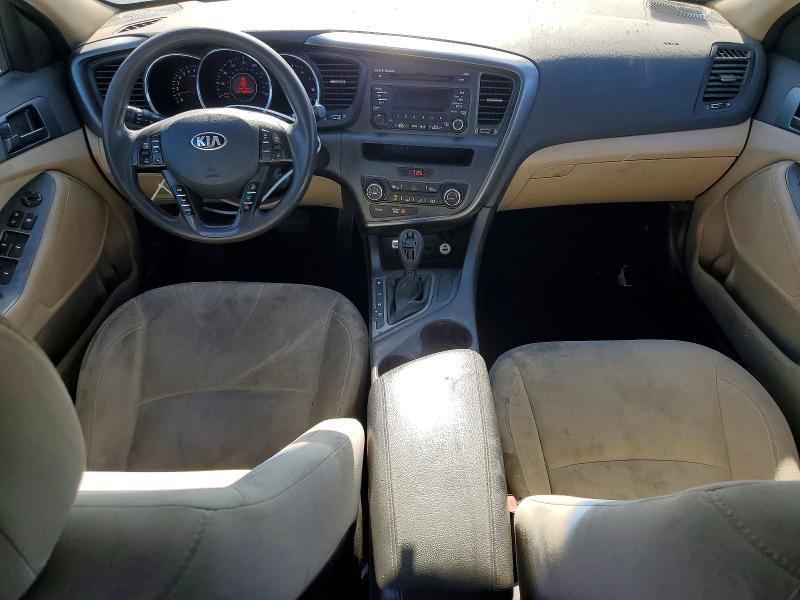 2013 Kia Optima VIN 5XXGM4A73DG243179 COPART salvage auction — REAR END, Ca - Dis/Dlr/Exp Only Lien Papers (P), sold $650 on 2026-07-27 (photo 8)