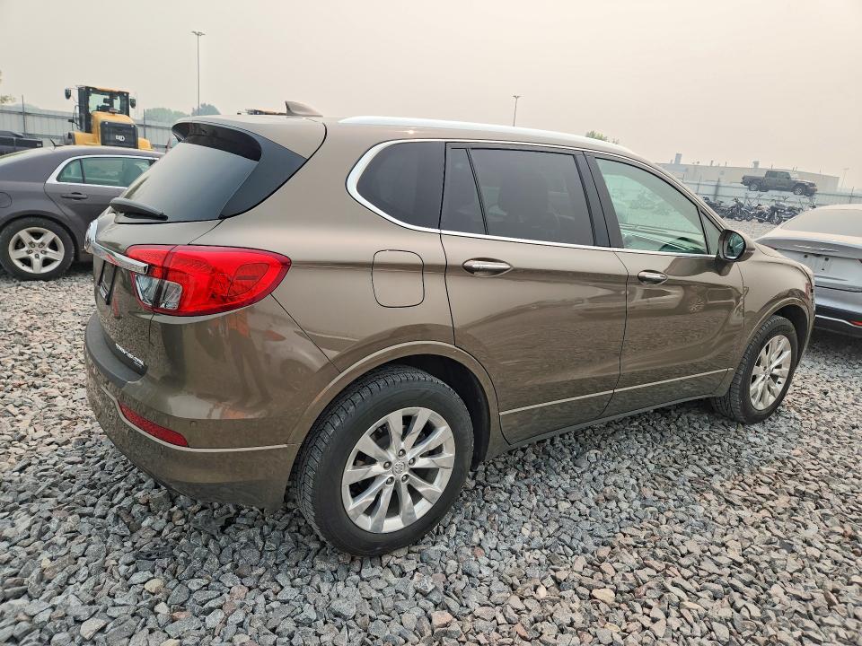 2017 Buick Envision VIN LRBFXDSA9HD095552 COPART salvage auction — FRONT END, Wi - Certificate Of Title, sold $4,800 on 2026-07-27 (photo 3)