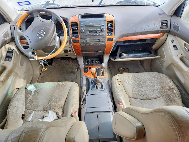 2003 Lexus Gx 470 VIN JTJBT20X930014313 COPART salvage auction — MECHANICAL, Tx - Certificate Of Title (P), sold $3,800 on 2026-07-28 (photo 8)