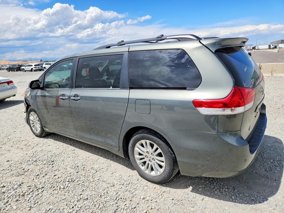 2012 Toyota Sienna VIN 5TDYK3DC7CS278589 COPART salvage auction — FRONT END, CO - PUBLIC - SALVAGE TITLE (P), sold $2,650 on 2026-07-16 (photo 2)