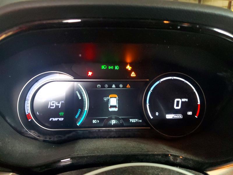 2022 Kia Niro VIN KNDCC3LG9N5158734 COPART salvage auction — SIDE, Nj - Cert Of Title-Salvage, sold $7,300 on 2026-07-15 (photo 9)