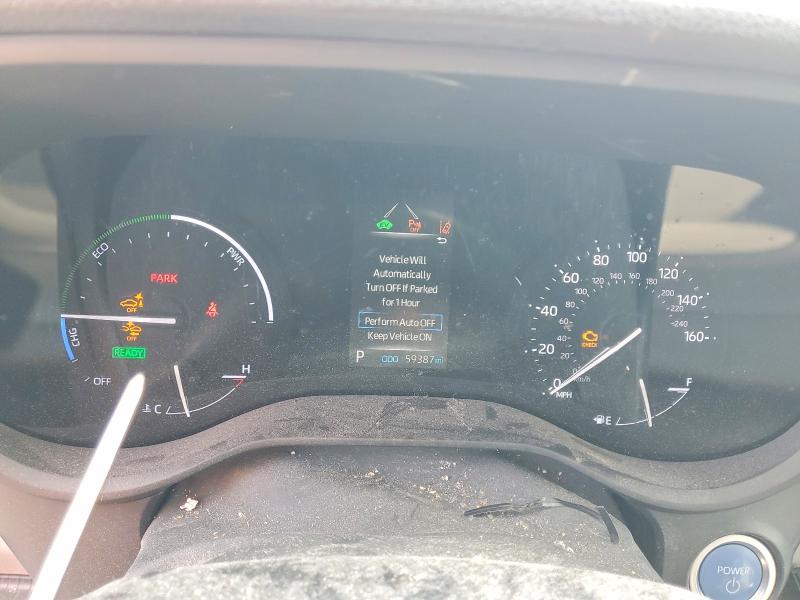 2021 Toyota Sienna VIN 5TDYRKEC7MS036973 COPART salvage auction — FRONT END, WV - SALVAGE CERTIFICATE, sold $1,000 on 2026-07-30 (photo 9)