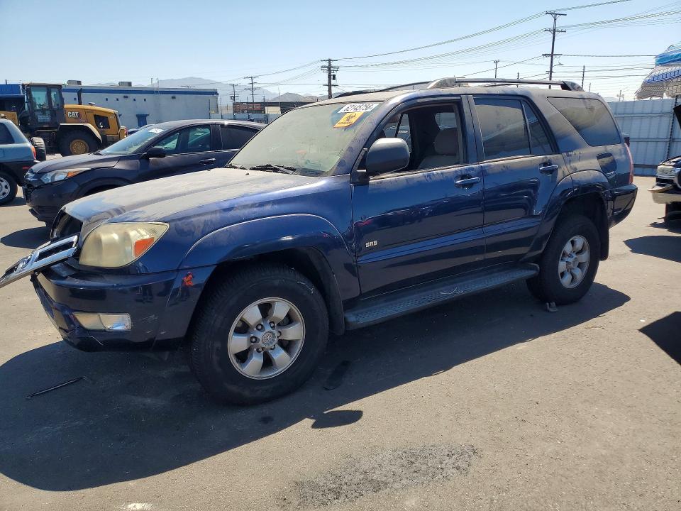 2005 Toyota 4runner VIN JTEZU14R658031557 COPART salvage auction — FRONT END, CA - DIS/DLR/EXP ONLY CLEAN TITLE, sold $2,150 on 2026-07-27 (photo 1)