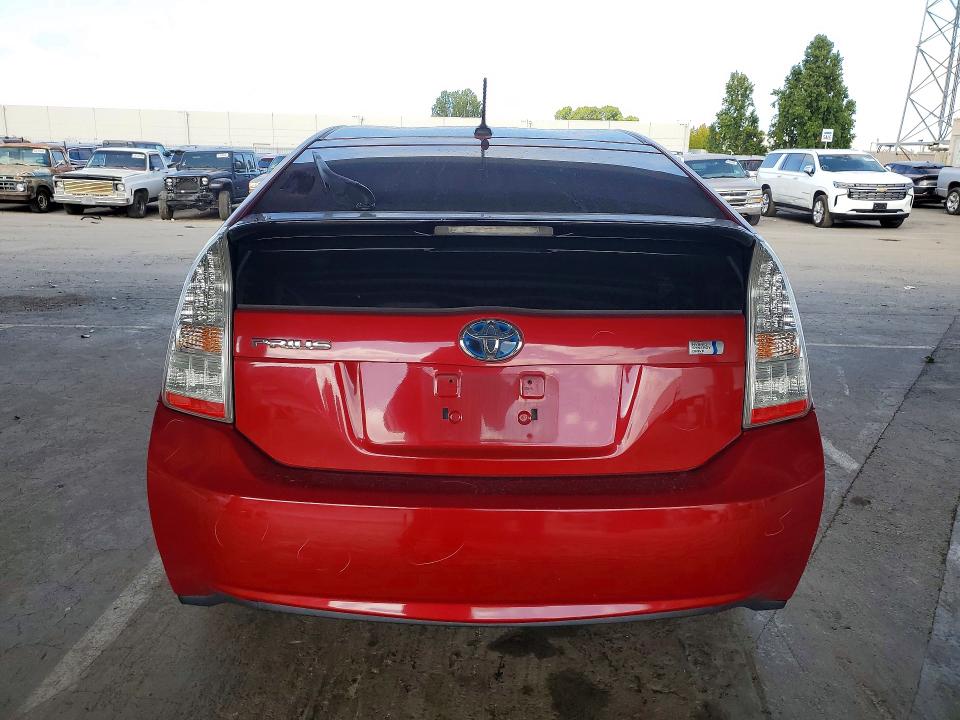 2011 Toyota Prius VIN JTDKN3DU9B0279797 COPART salvage auction — FRONT END, Ca - Salvage Certificate, sold $625 on 2026-07-07 (photo 6)