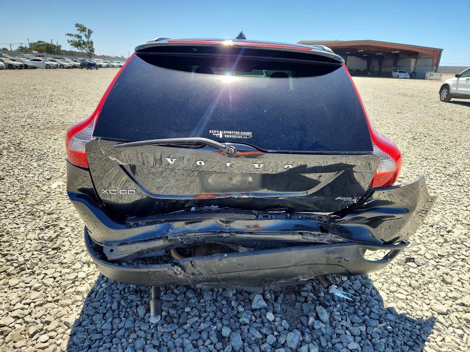 2011 Volvo Xc60 VIN YV4940DZ1B2210101 COPART salvage auction — REAR END, Ca - Salvage Certificate, sold $550 on 2026-08-20 (photo 6)