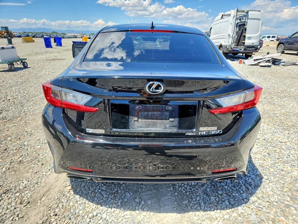 2016 Lexus Rc VIN JTHSE5BC8G5007143 COPART salvage auction — SIDE, Ps - Salvage Title, sold $10,600 on 2026-08-25 (photo 6)