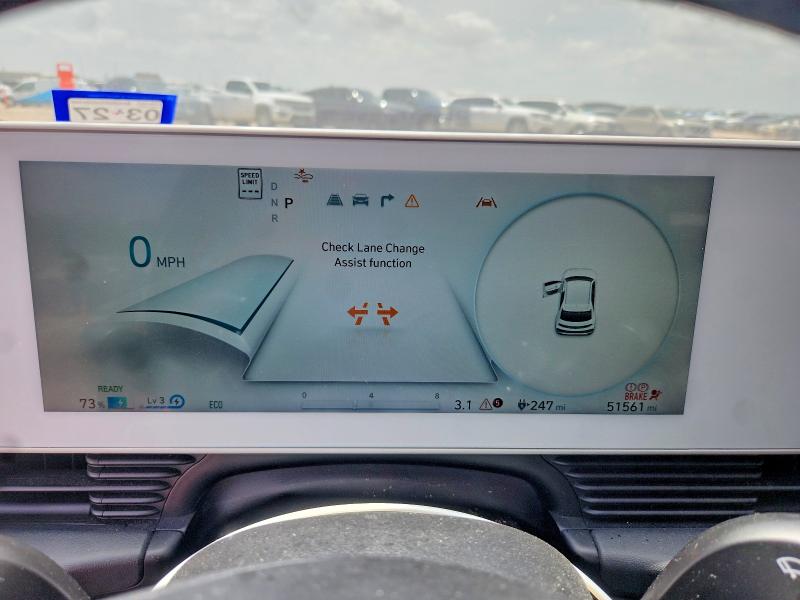 2024 Hyundai Ioniq VIN KM8KN4DE4RU265545 COPART salvage auction — STRIPPED, Tx - Certificate Of Title, sold $4,550 on 2026-07-28 (photo 9)