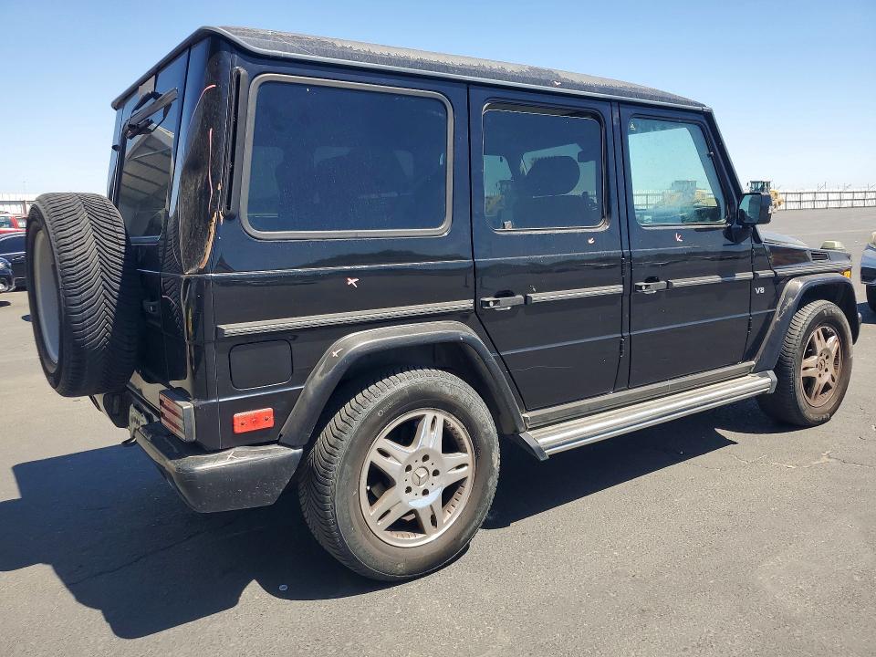 2003 Mercedes-benz G-klasse VIN WDCYR49E53X141408 COPART salvage auction — REAR END, CA - SALVAGE CERTIFICATE, sold $10,800 on 2026-08-20 (photo 3)