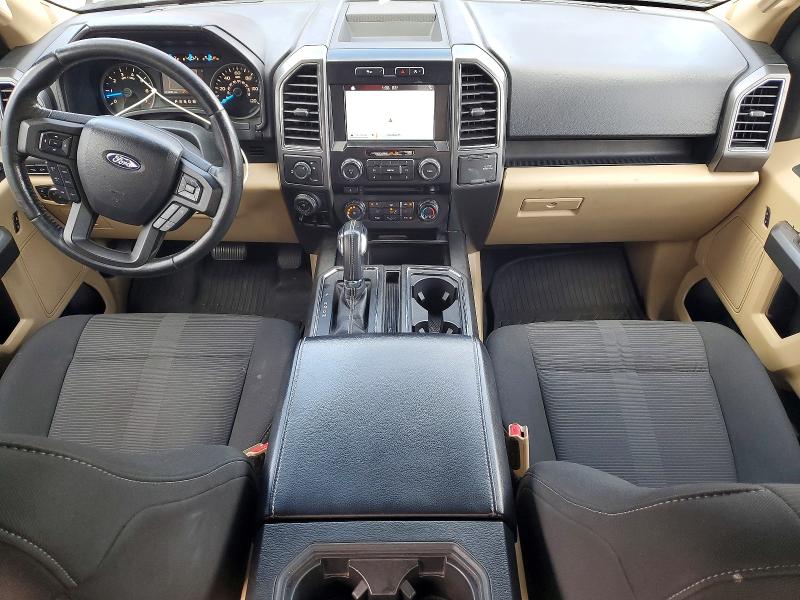 2017 Ford F-150 VIN 1FTEW1CG1HFB74011 COPART salvage auction — DAMAGE HISTORY, Salvage Title, sold $13,000 on 2026-07-29 (photo 8)