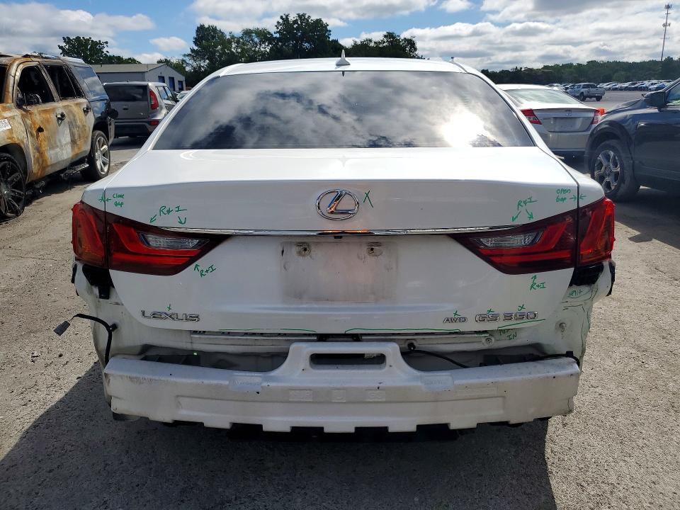 2013 Lexus Gs VIN JTHCE1BL3D5001761 COPART salvage auction — REAR END, Nj - Cert Of Title-Salvage, sold $300 on 2026-07-23 (photo 6)