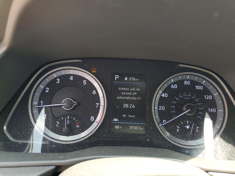 2021 Hyundai Sonata VIN 5NPEL4JA1MH083796 COPART salvage auction — HAIL, Oh - Cert Of Title-Salvage, sold $2,750 on 2026-07-22 (photo 9)