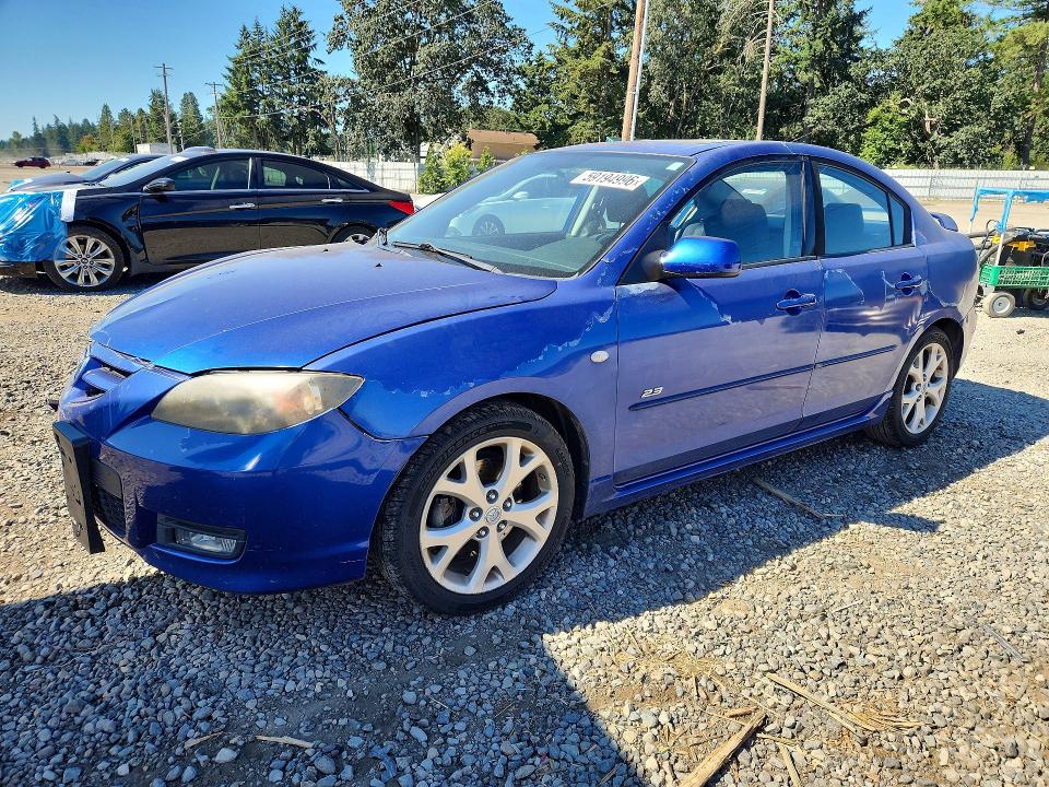 2008 Mazda 3 VIN JM1BK323281876392 COPART salvage auction — FRONT END, WA - BILL OF SALE, sold $225 on 2026-07-17 (photo 1)