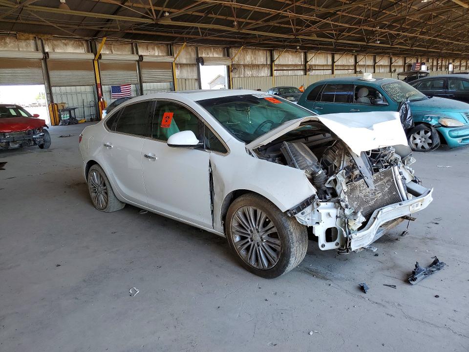 2013 Buick Verano VIN 1G4PR5SK5D4207123 COPART salvage auction — FRONT END, Az - Certificate Of Title, sold $475 on 2026-07-29 (photo 4)