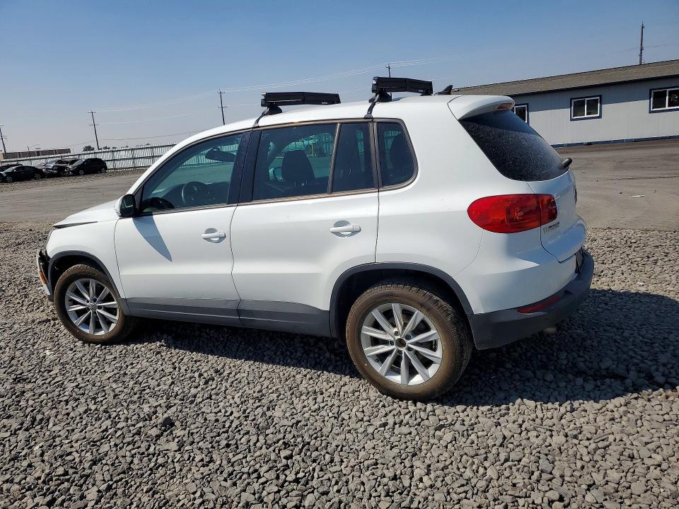 2014 Volkswagen Tiguan VIN WVGBV3AX8EW620473 COPART salvage auction — FRONT END, Salvage Title, sold $900 on 2026-08-05 (photo 2)