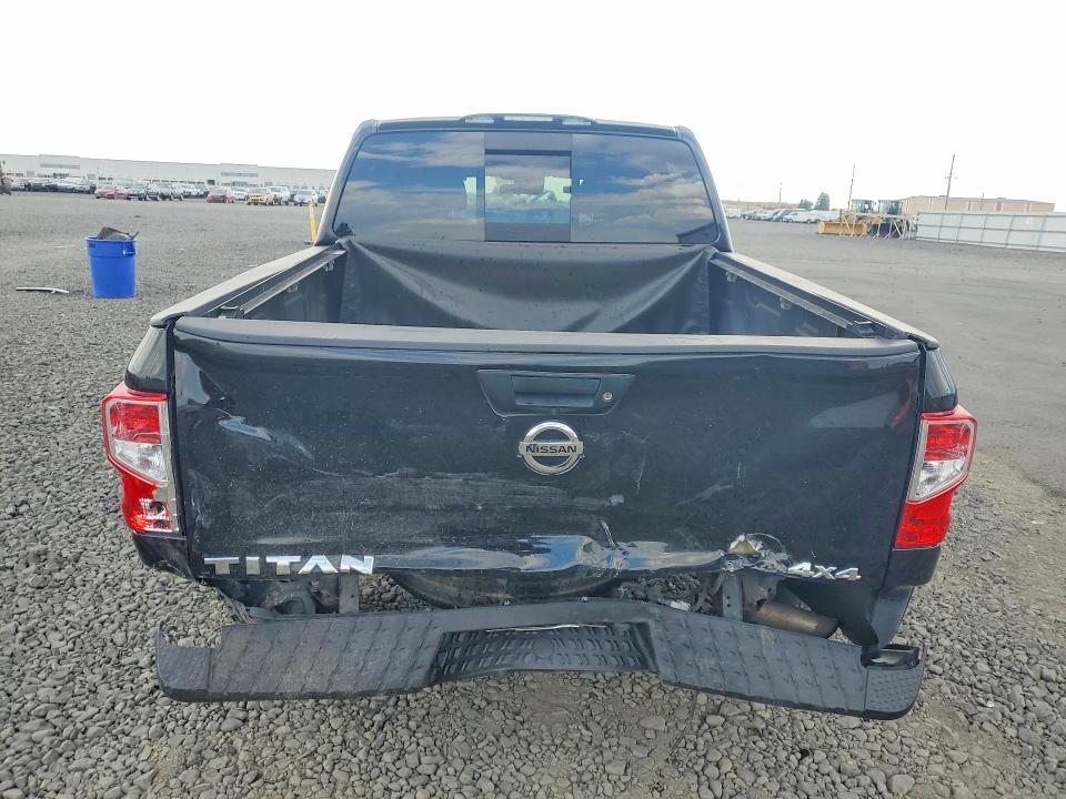 2020 Nissan TITAN VIN 1N6AA1EC2LN505942 COPART salvage auction — REAR END, Salvage Title, sold $5,200 on 2026-07-29 (photo 6)