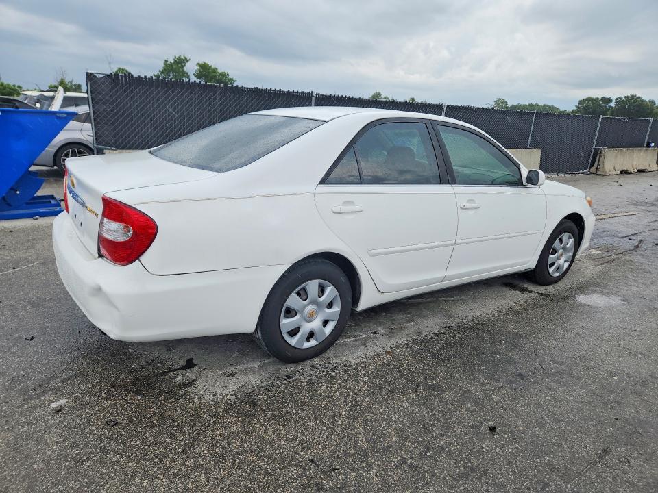 2003 Toyota Camry VIN JTDBE32K930229016 COPART salvage auction — MINOR DENT/SCRATCHES, FL - CERT OF TITLE SLVG REBUILDABLE, sold $425 on 2026-07-23 (photo 3)