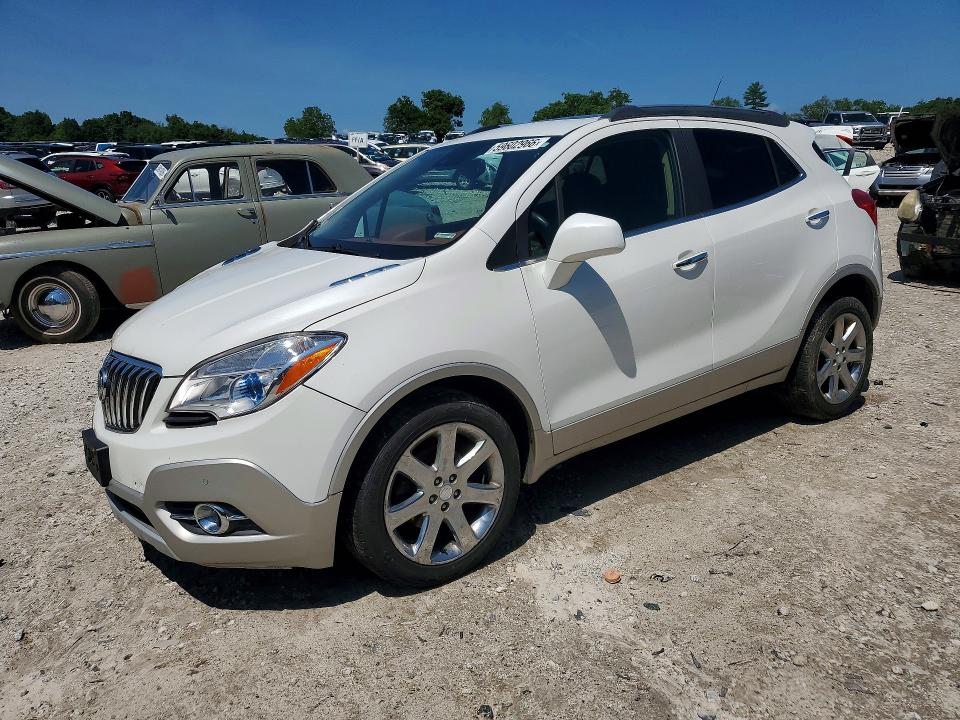 2013 Buick Encore VIN KL4CJHSB4DB106494 COPART salvage auction — FRONT END, MA - CERT OF TITLE-RECONSTRCTD COLL, sold $200 on 2026-07-29 (photo 1)