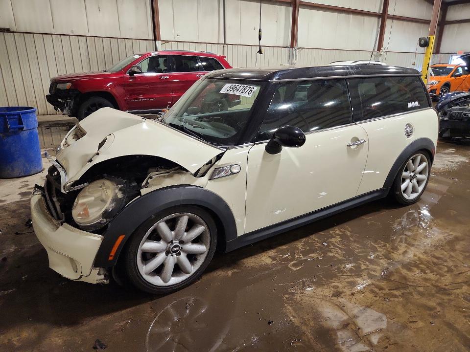 2009 Mini Cooper VIN WMWMM33599TP93578 COPART salvage auction — FRONT END, FL - CERT OF TITLE SLVG REBUILDABLE, sold $175 on 2026-07-21 (photo 1)
