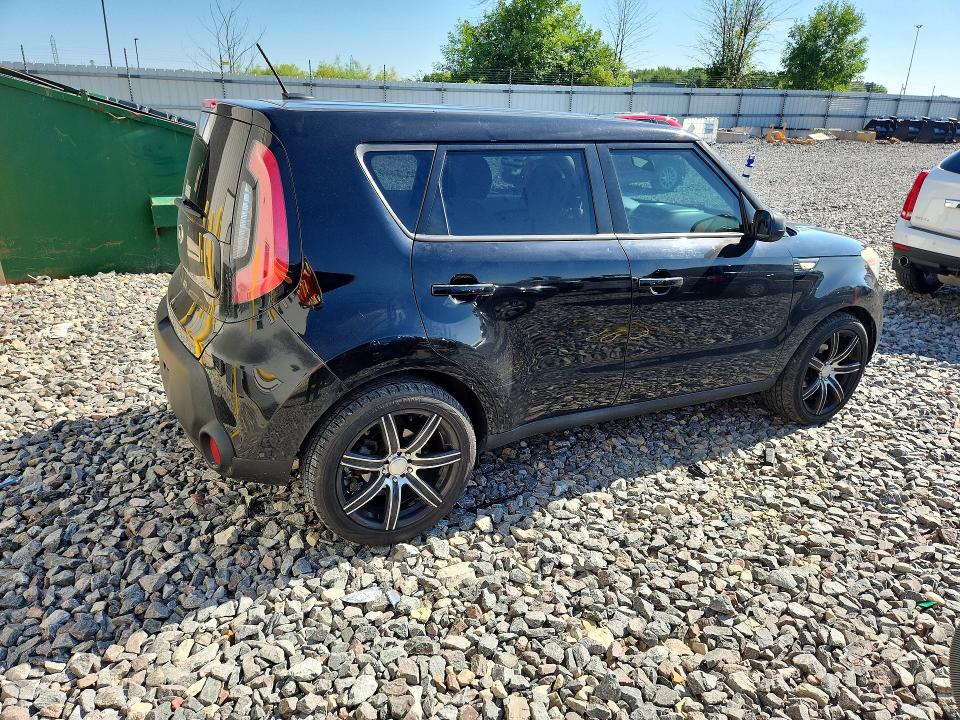 2014 Kia Soul VIN KNDJN2A26E7096202 COPART salvage auction — FRONT END, Wi - Certificate Of Title, sold $500 on 2026-07-20 (photo 3)