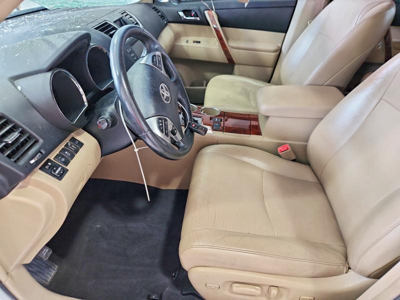 2012 Toyota Highlander VIN 5TDYK3EH9CS071230 COPART salvage auction — ROOF, Va - Cert Of Title - Salvage, sold $300 on 2026-07-24 (photo 7)