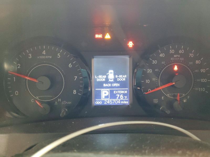 2015 Toyota Sienna VIN 5TDKK3DC2FS622968 COPART salvage auction — REAR END, Ny - Mv-907A Salvage Certificate, sold $1,350 on 2026-07-13 (photo 9)