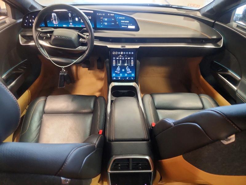 2023 Lucid Air VIN 50EA1TEA9PA005511 COPART salvage auction — REAR END, Ma - Cert Of Title-Salvage, sold $14,200 on 2026-08-25 (photo 8)