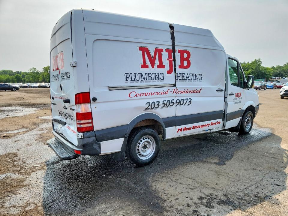 2013 Mercedes-benz Sprinter VIN WD3PE7CC8D5741840 COPART salvage auction — ROOF, CT - CERT OF TITLE-SALVAGE, sold $125 on 2026-07-21 (photo 3)