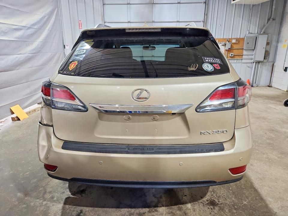 2013 Lexus Rx VIN 2T2BK1BAXDC225712 COPART salvage auction — REAR END, Nh - Cert Of Title-Salvage, sold $5,000 on 2026-09-01 (photo 6)