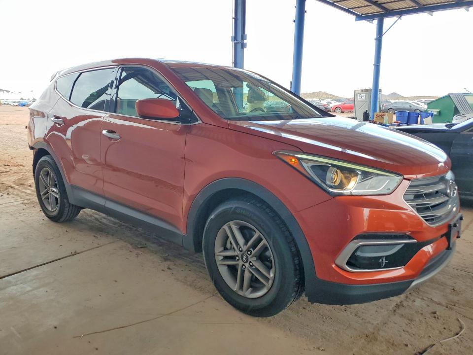 2017 Hyundai VIN 5XYZT3LB7HG457567 COPART salvage auction — REAR END, AZ - CERT OF TITLE - SALVAGE, sold $2,600 on 2026-07-28 (photo 4)