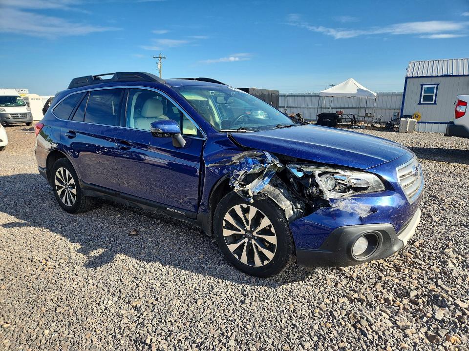 2016 Subaru Outback VIN 4S4BSBNC5G3260951 COPART salvage auction — FRONT END, Mo - Salvage Certificate Of Title, sold $500 on 2026-08-03 (photo 4)