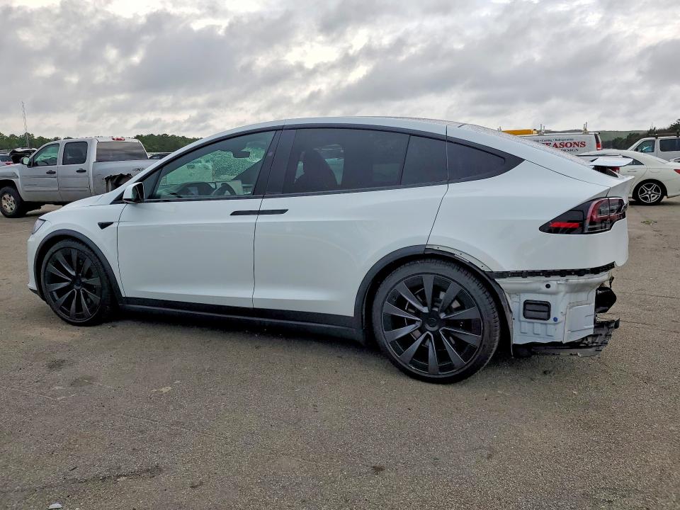 2023 Tesla Model x VIN 7SAXCDE56PF381529 COPART salvage auction — REAR END, Salvage Title, sold $24,800 on 2026-07-15 (photo 2)