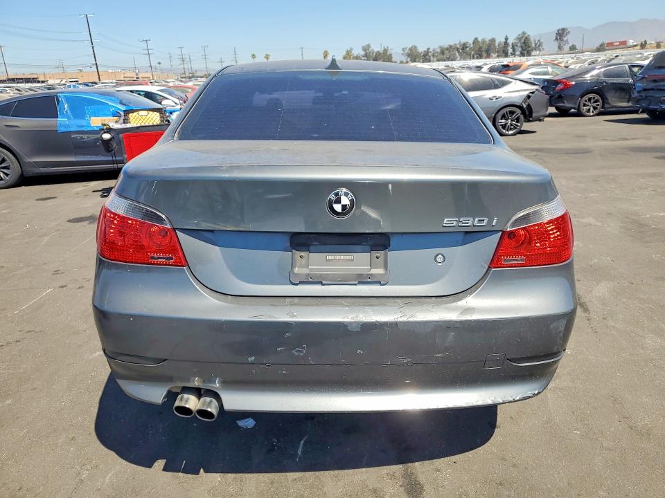 2005 BMW 5er VIN WBANA73505B817917 COPART salvage auction — FRONT END, Ca - Salvage Certificate, sold $250 on 2026-07-27 (photo 6)
