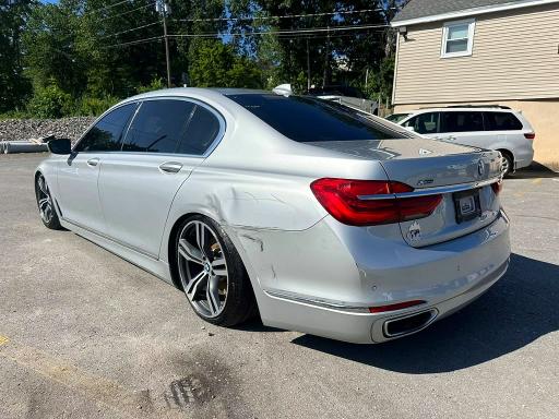 2016 BMW 7er VIN WBA7F2C52GG418042 COPART salvage auction — MINOR DENT/SCRATCHES, In - Certificate Of Title, sold $8,300 on 2026-08-06 (photo 2)
