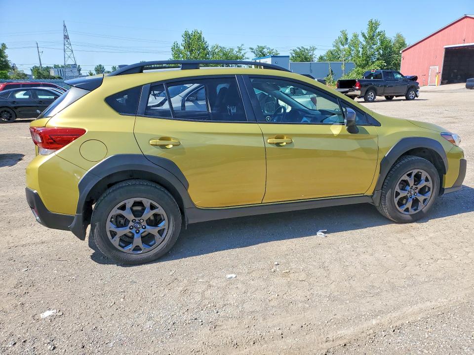 2021 Subaru Crosstrek VIN JF2GTHSC0MH288624 COPART salvage auction — SIDE, On - Permit No Brand - Unfit, sold $7,300 on 2026-08-06 (photo 3)