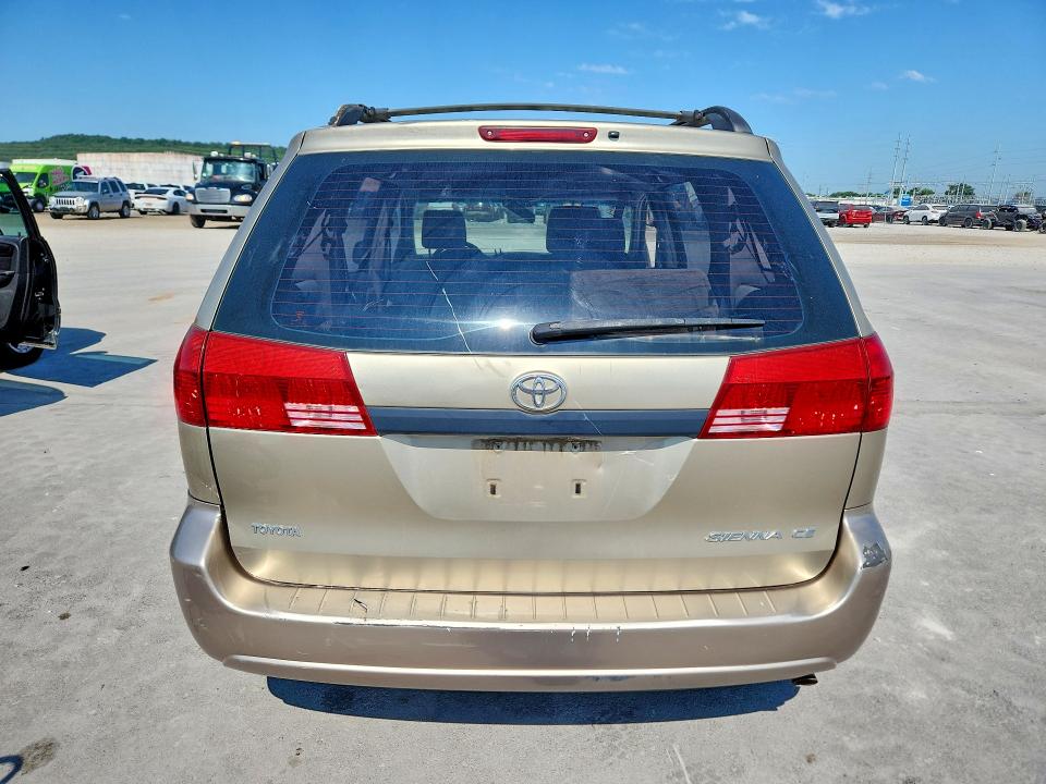 2005 Toyota Sienna VIN 5TDZA23C95S233174 COPART salvage auction — SIDE, Ok - Certificate Of Title, sold $575 on 2026-07-10 (photo 6)