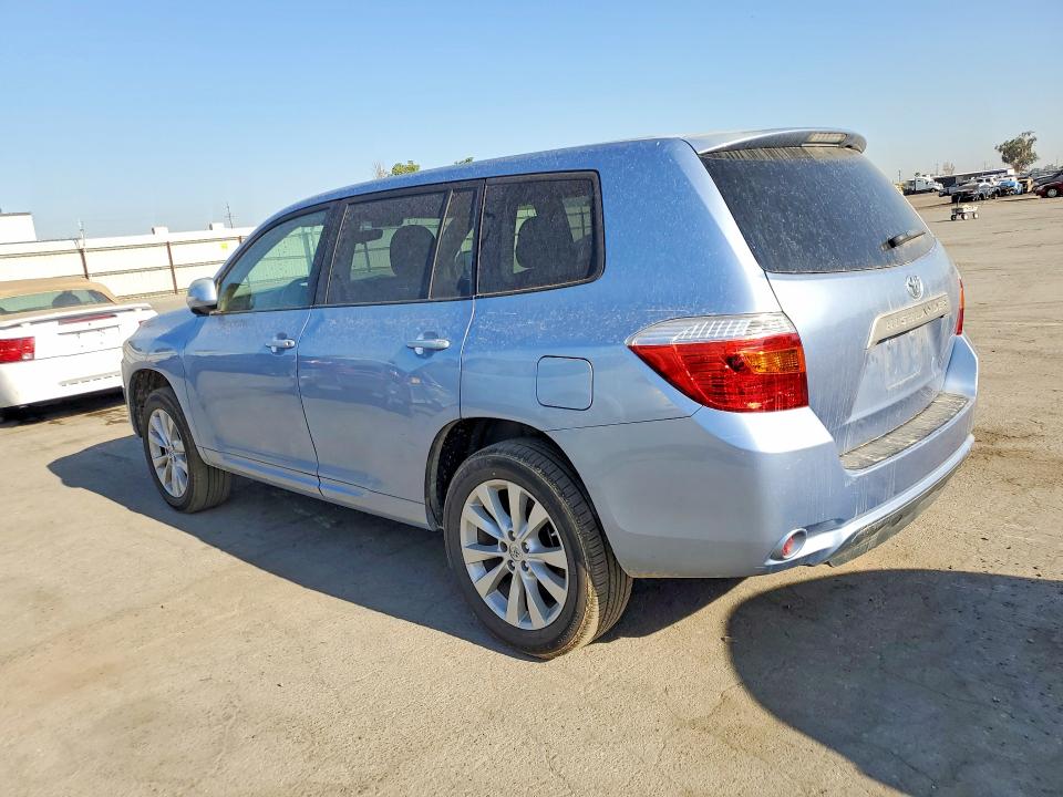 2008 Toyota Highlander VIN JTEDS41A782012054 COPART salvage auction — MINOR DENT/SCRATCHES, Ca - App For Dup Clean Or Ac, sold $1,700 on 2026-07-31 (photo 2)