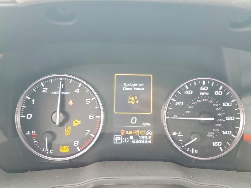 2024 Subaru Xv VIN 4S4GUHN63R3718809 COPART salvage auction — SIDE, Ca - Salvage Certificate, sold $7,900 on 2026-07-31 (photo 9)