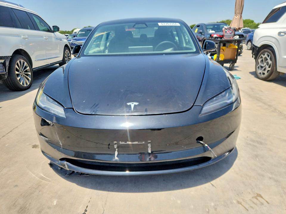2024 Tesla Model 3 VIN 5YJ3E1EA3RF784615 COPART salvage auction — REAR END, MO - SALVAGE CERTIFICATE OF TITLE (P), sold $10,000 on 2026-07-27 (photo 5)
