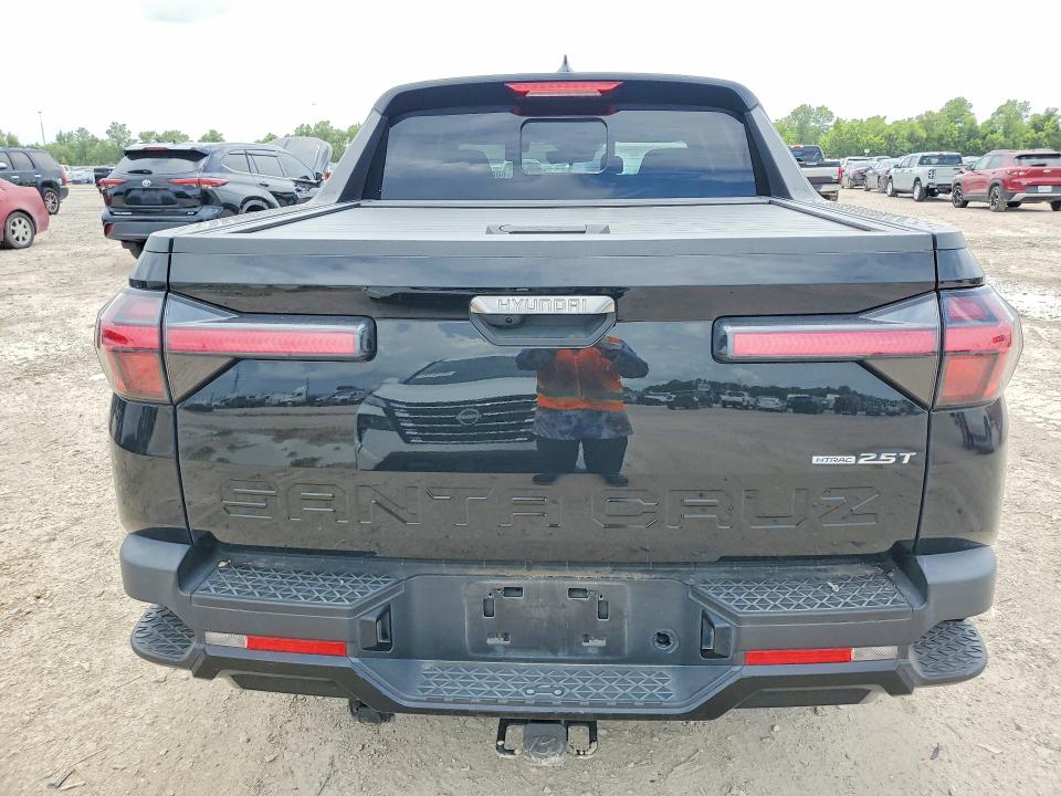2024 Hyundai Santa cruz VIN 5NTJCDAF1RH080609 COPART salvage auction — FRONT END, Tx - Salvage Vehicle Title, sold $9,200 on 2026-07-28 (photo 6)