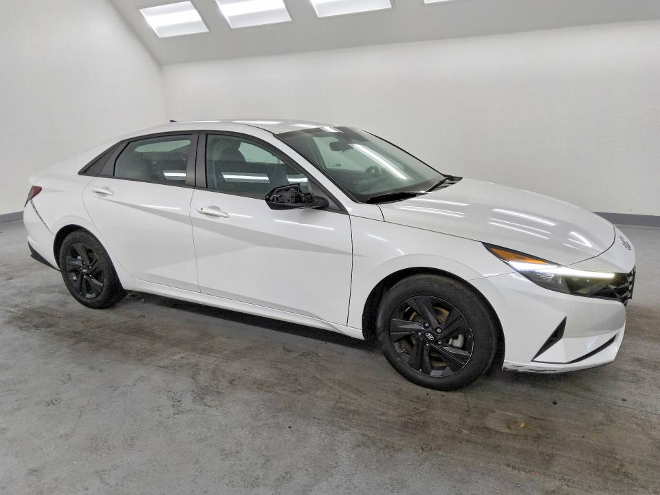 2021 Hyundai Elantra VIN 5NPLS4AG2MH030927 COPART salvage auction — FRONT END, CA - CERTIFICATE OF TITLE, sold $6,600 on 2026-07-23 (photo 4)