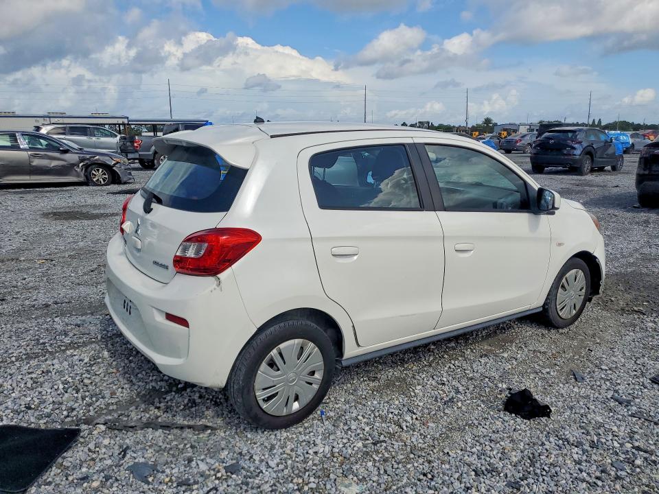 2019 Mitsubishi Mirage VIN ML32A3HJ0KH006473 COPART salvage auction — FRONT END, FL - CERTIFICATE OF TITLE, sold $1,050 on 2026-07-28 (photo 3)