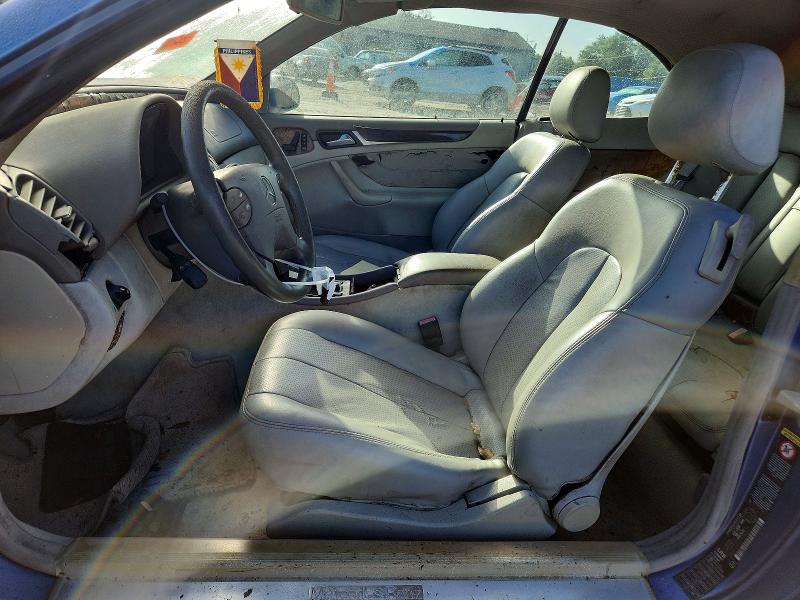 2001 Mercedes-benz Clk-class VIN WDBLK65G21T060473 COPART salvage auction — WATER/FLOOD, Fl - Certificate Of Title, sold $325 on 2026-07-17 (photo 7)
