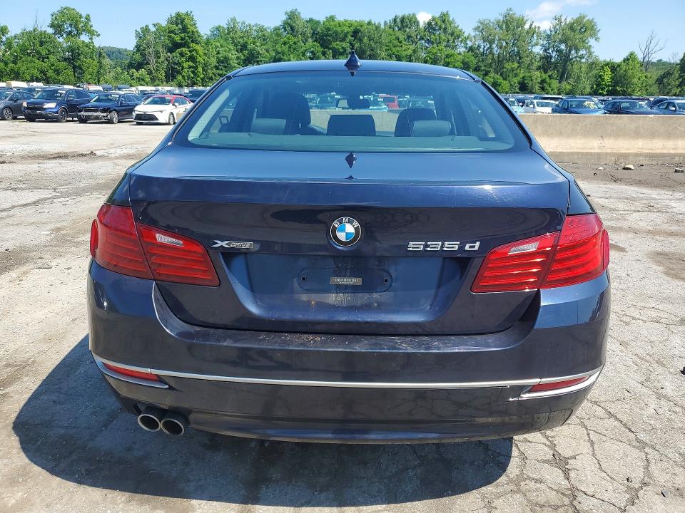 2014 BMW 5er VIN WBAFV3C5XEDZ33700 COPART salvage auction — UNDERCARRIAGE, Ny - Mv-907A Salvage Certificate, sold $5,900 on 2026-07-14 (photo 6)