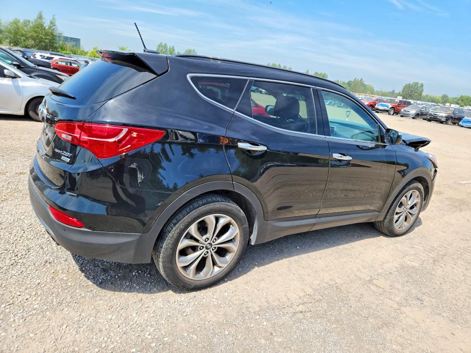 2015 Hyundai Santa fe VIN 5XYZUDLA5FG245886 COPART salvage auction — FRONT END, On - Permit Salvage, sold $1,600 on 2026-07-28 (photo 3)