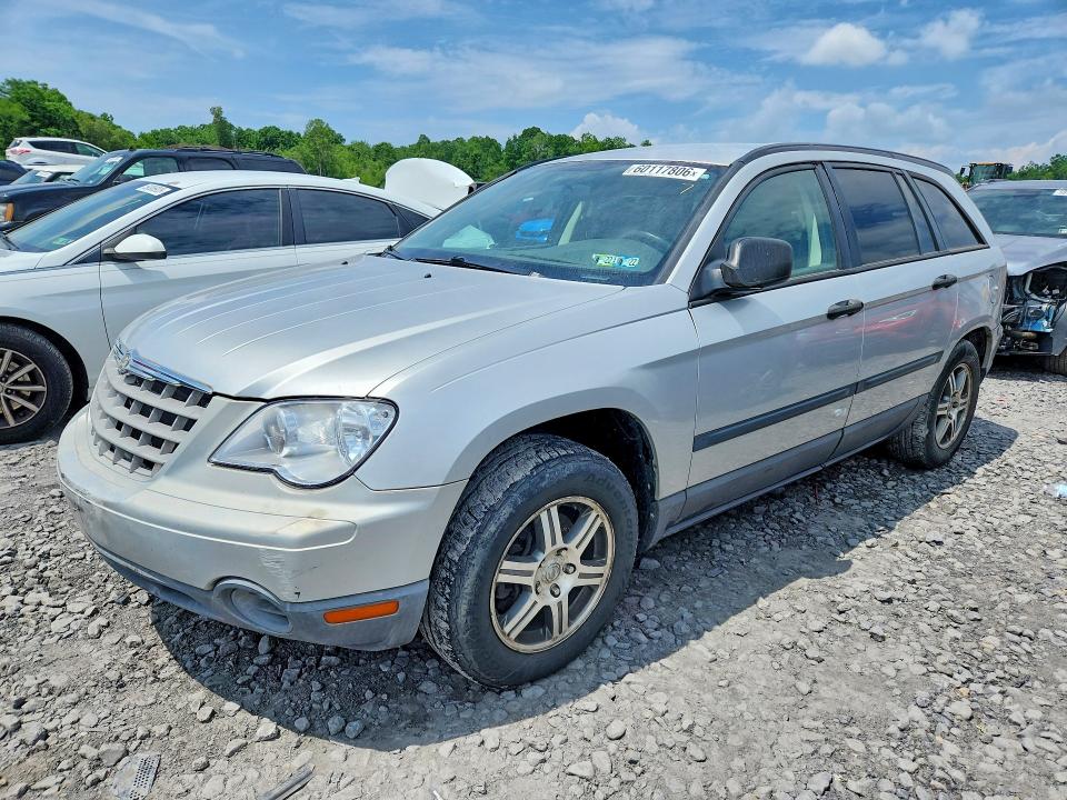 2008 Chrysler Pacifica VIN 2A8GM48L98R659553 COPART salvage auction — FRONT END, NJ - CERTIFICATE OF TITLE, sold $2 on 2026-07-15 (photo 1)