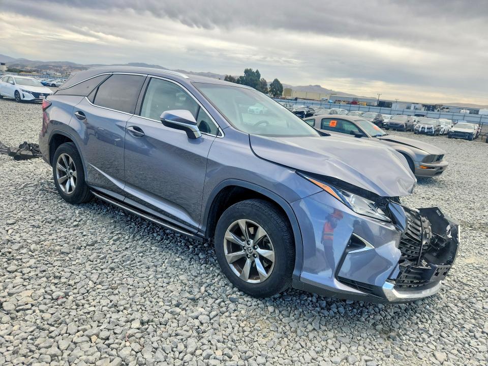 2018 Lexus Rx VIN JTJDZKCAXJ2001196 COPART salvage auction — FRONT END, Ca - Salvage Certificate, sold $7,500 on 2026-07-20 (photo 4)