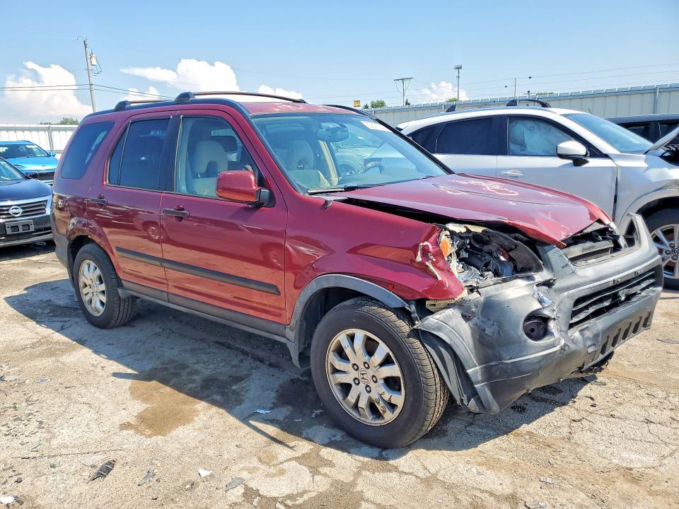 2006 Honda Cr-v VIN JHLRD78866C063466 COPART salvage auction — FRONT END, In - Cert Of Title-Salvage Title, sold $400 on 2026-07-27 (photo 4)